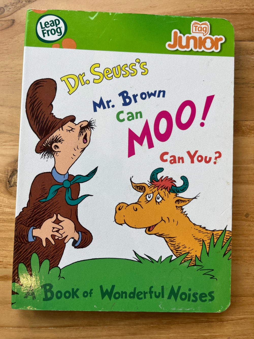 LeapFrog Tag Junior Dr. Seuss Mr. Brown Can Moo!